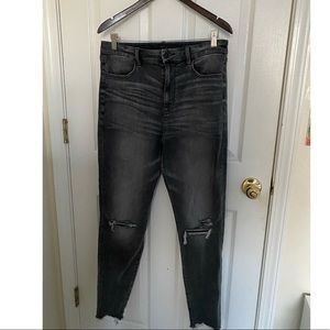 Grey AE Ripped Jeans